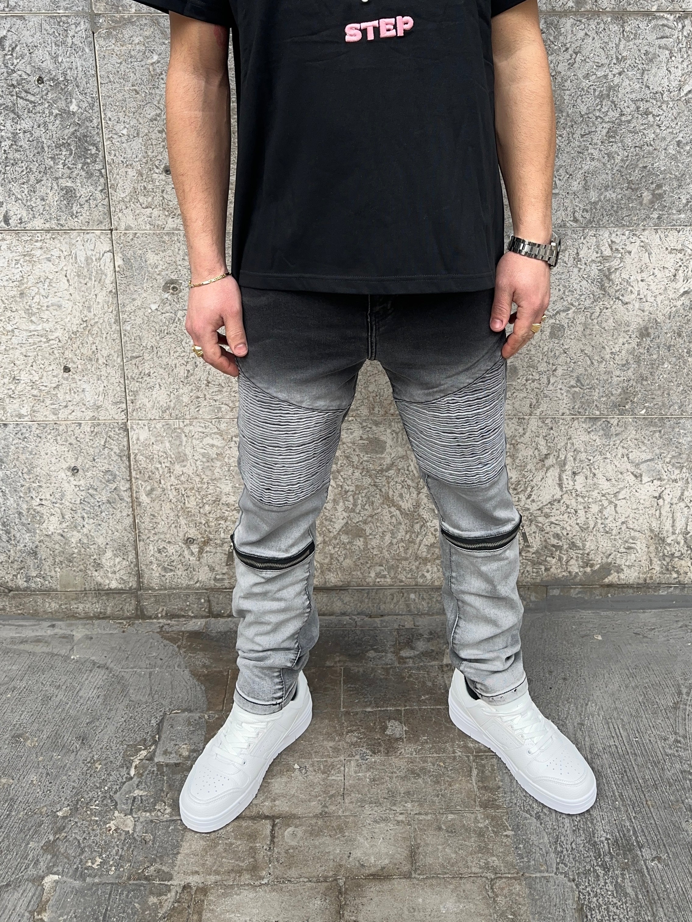 JEANS BIKER